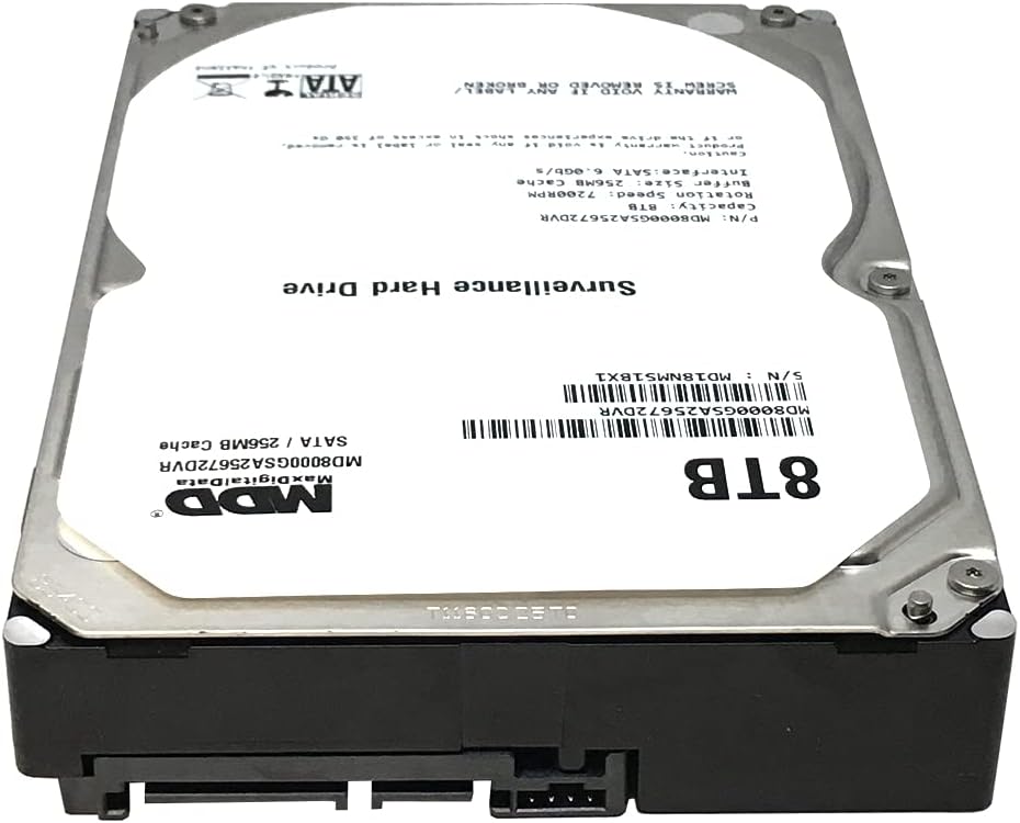 8TB 7200 RPM 256MB Cache SATA 6.0Gb/s 3.5inch Internal Hard Drive U479
