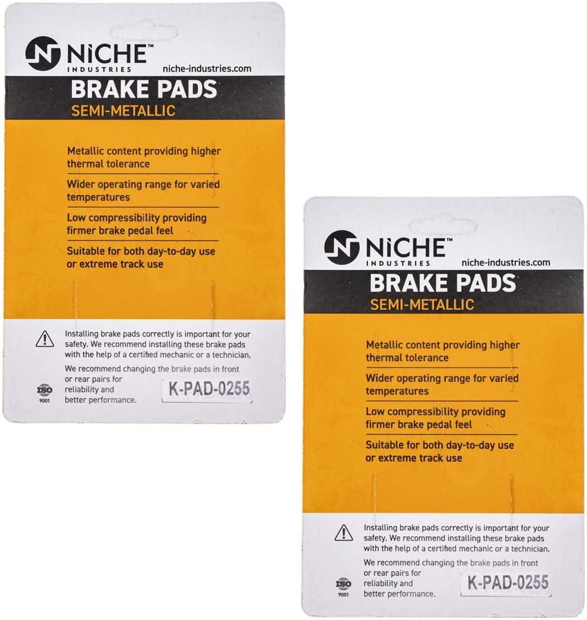 Brake Pad Set Semi-Metallic Pack of 2 X33667