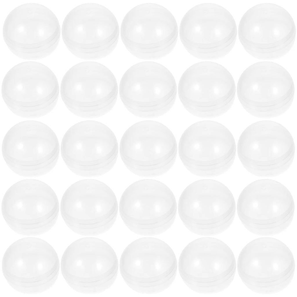 100pcs Clear Plastic Fillable Balls V747