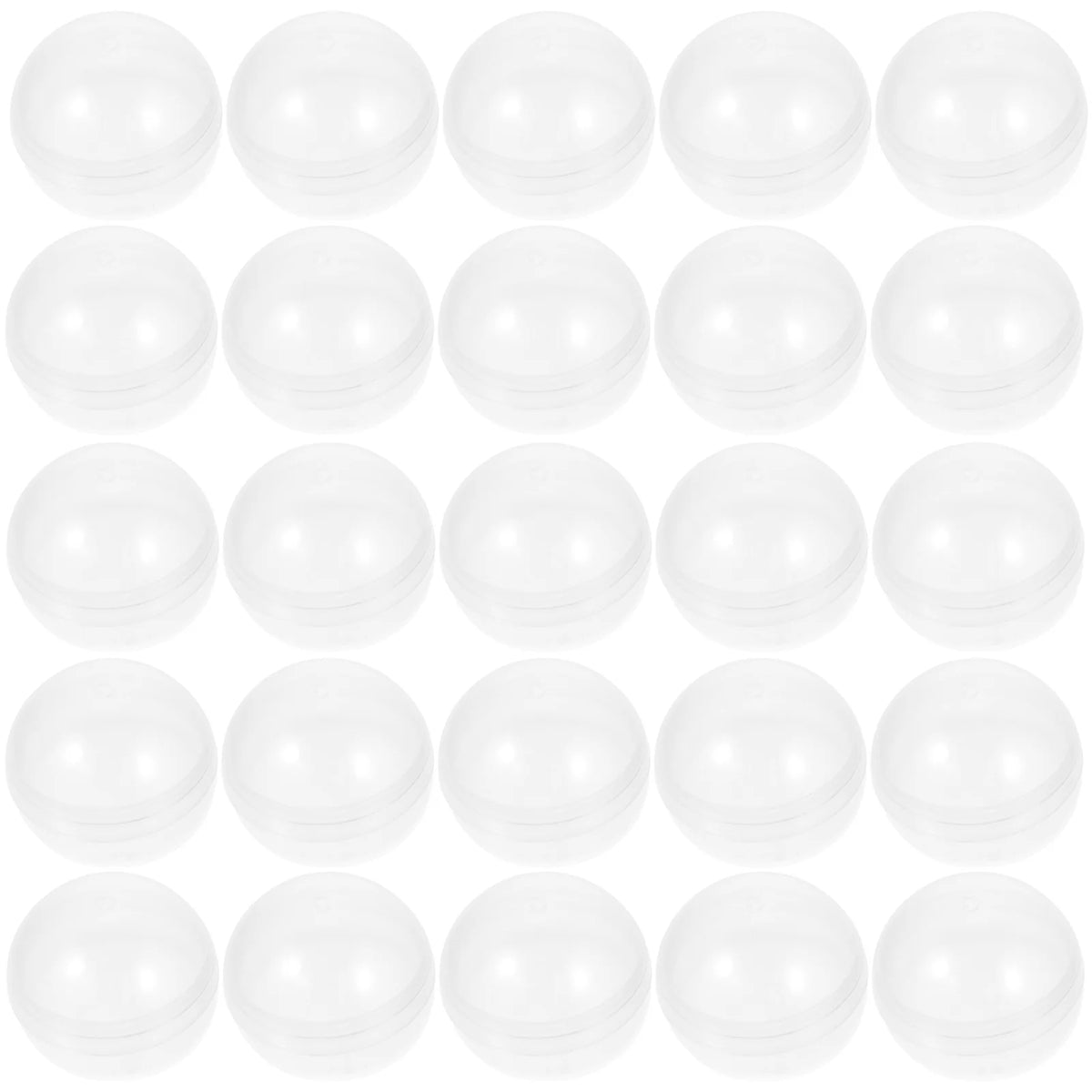 100pcs Clear Plastic Fillable Balls V747