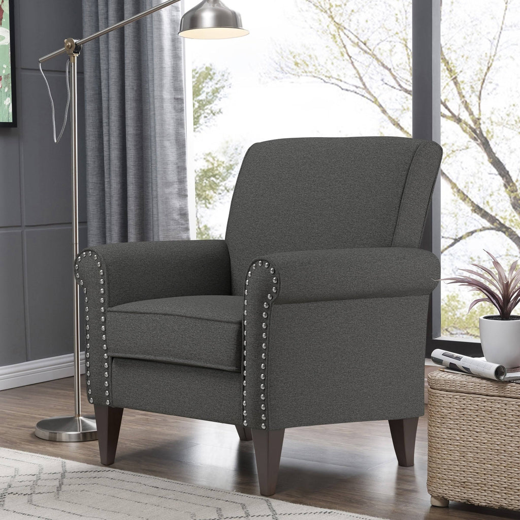 Grey Arm Chair J92115