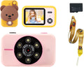 Candy Pink Yellow Beige Camera MP3 Music Camera Pack of 2 W56830