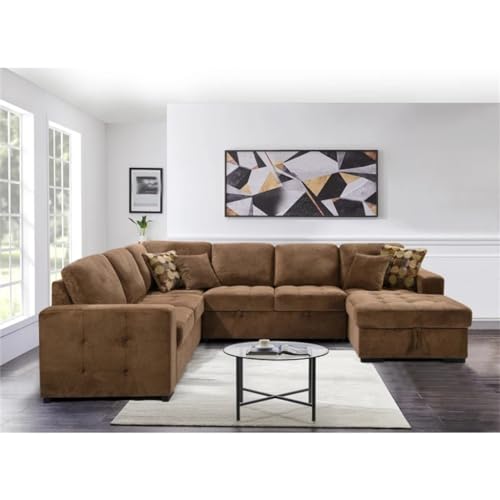 Oversized U Shaped Sectional Sofa with Storage Chaise H302078