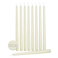 12 inch Beige Wool Taper Candles (100 Pack) I74473