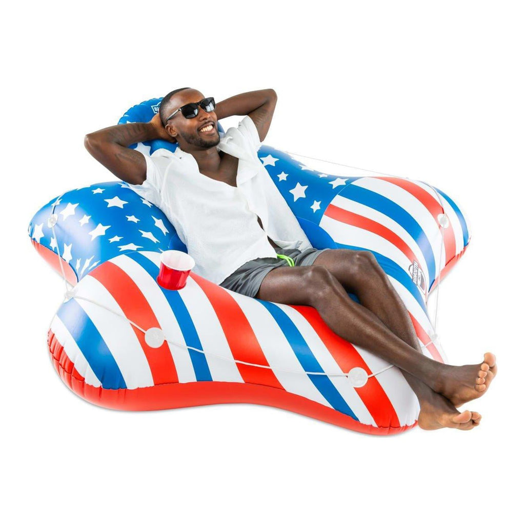 Inflatable Giant Patriotic Star Pool Float R270