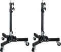 2 Pack Heavy Duty Aluminum Alloy Photography Light Stands Kit H5863