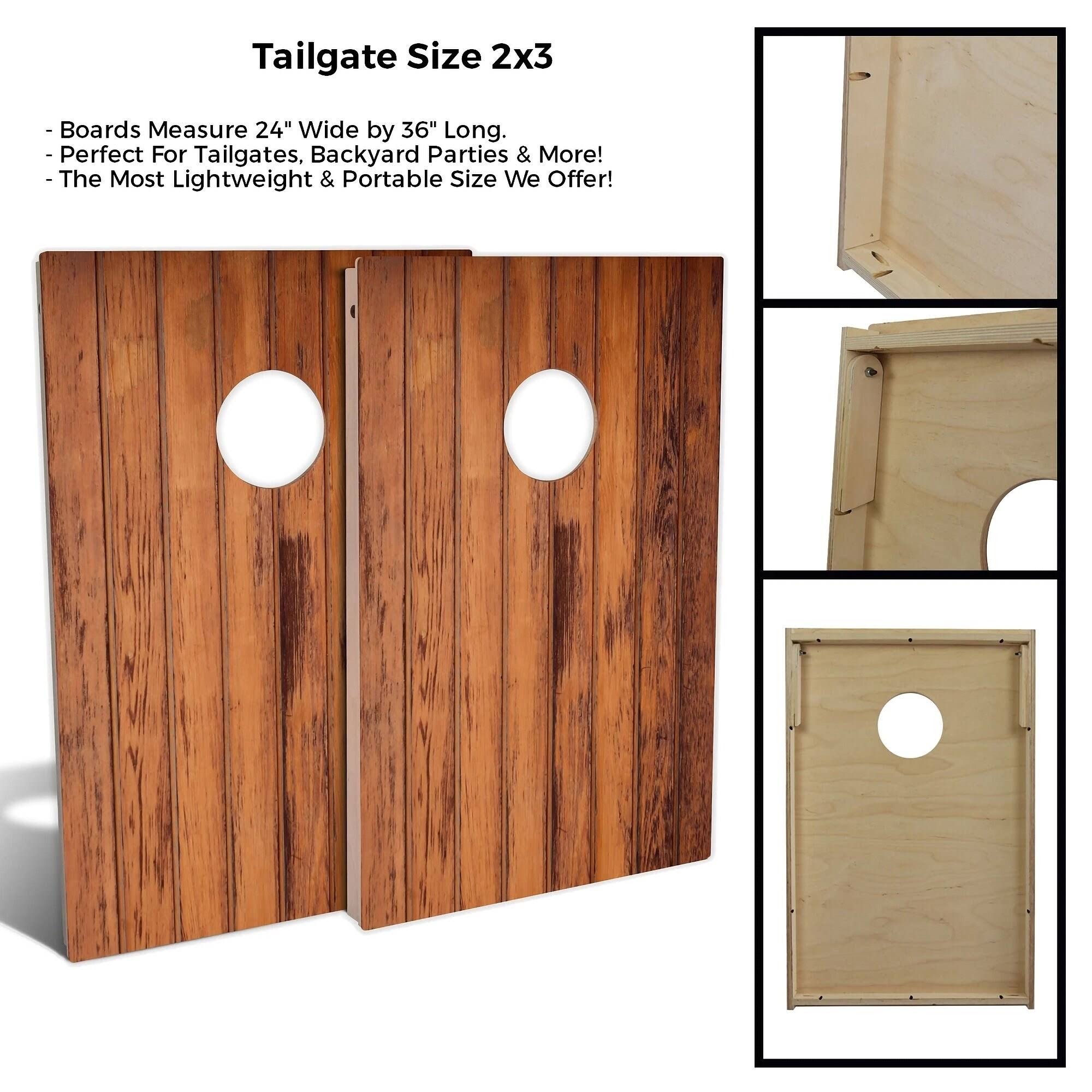 Cornhole Set with Hole Lights Y9471
