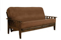 Brown Rustic Walnut Finish Mattress F791611