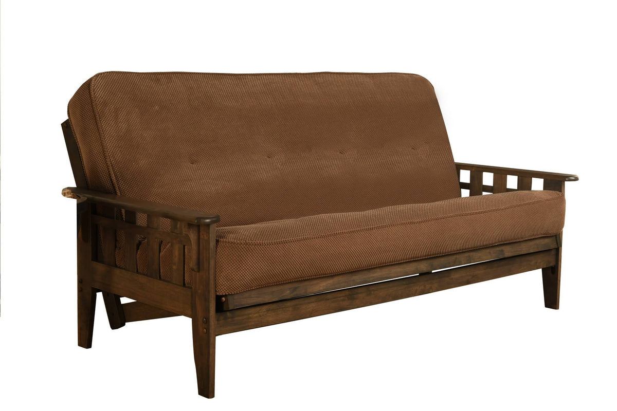 Brown Rustic Walnut Finish Mattress F791611