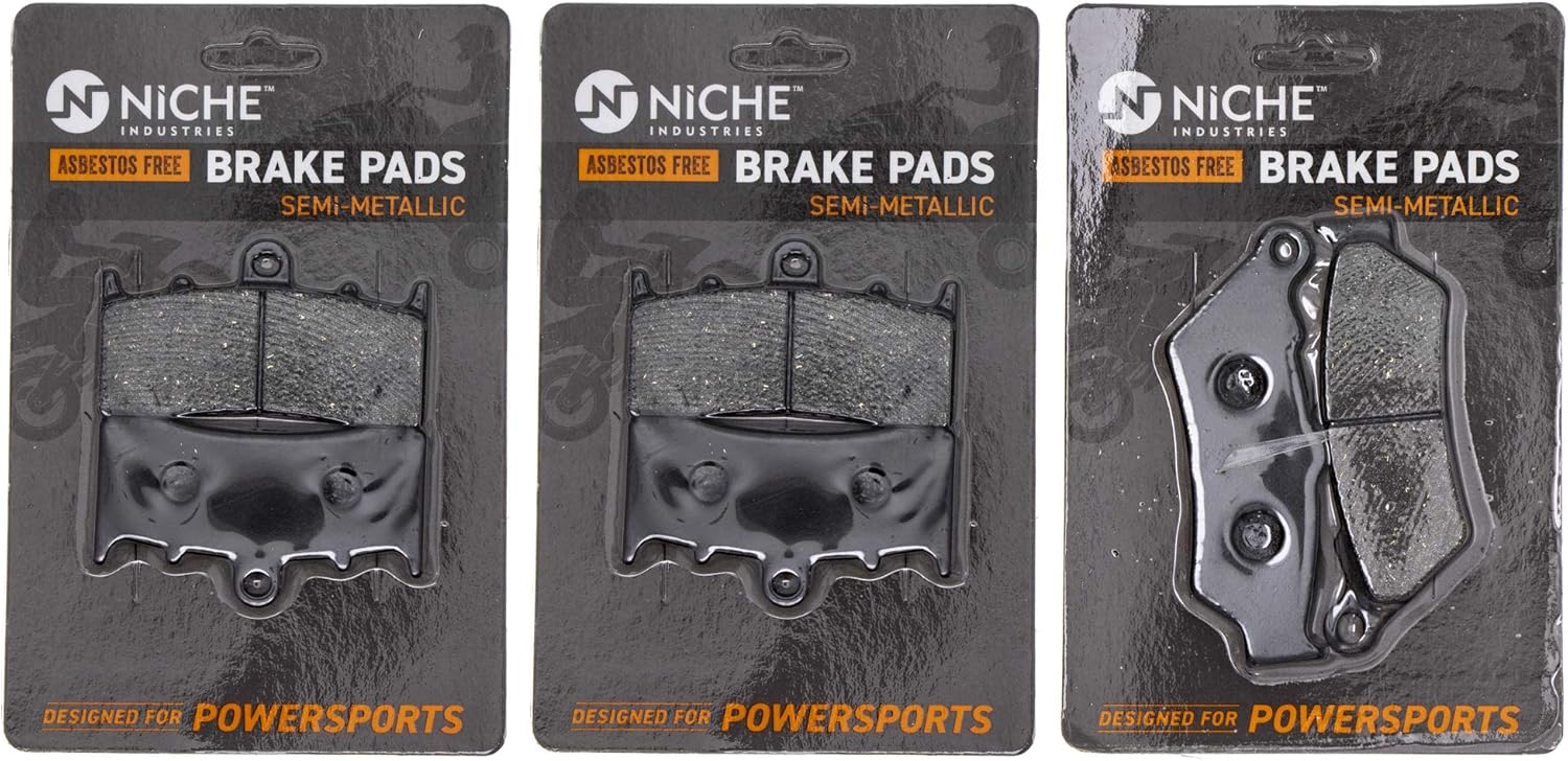 Brake Pad Set Semi-Metallic Pack of 2 X33667