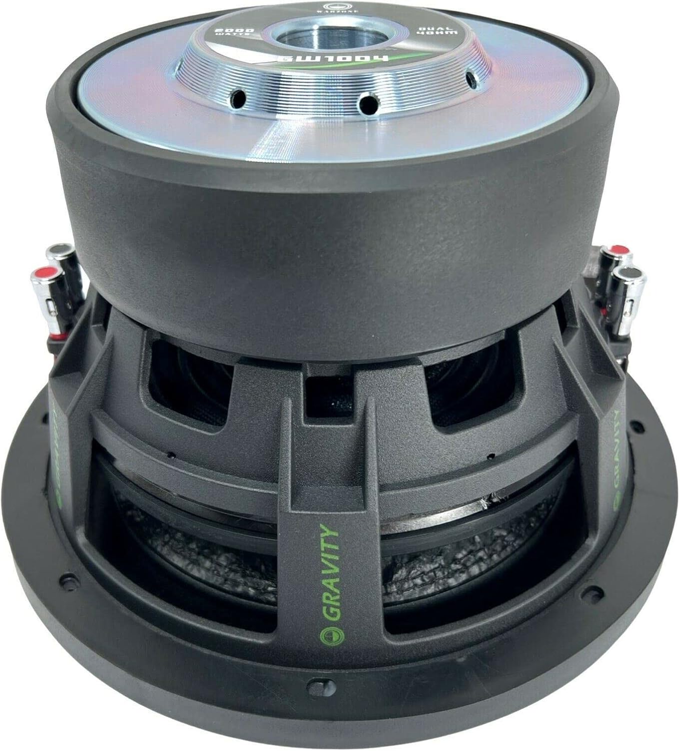 2X Gravity 10 Inch 2000 Watt Car Audio Subwoofer Pair 4 Ohm DVC H218