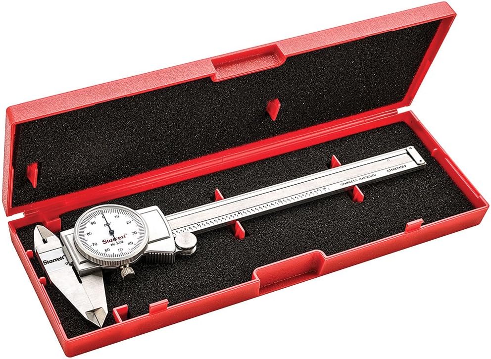 Dial Caliper 6 Inch 0.001 Graduation Stainless Steel K8288