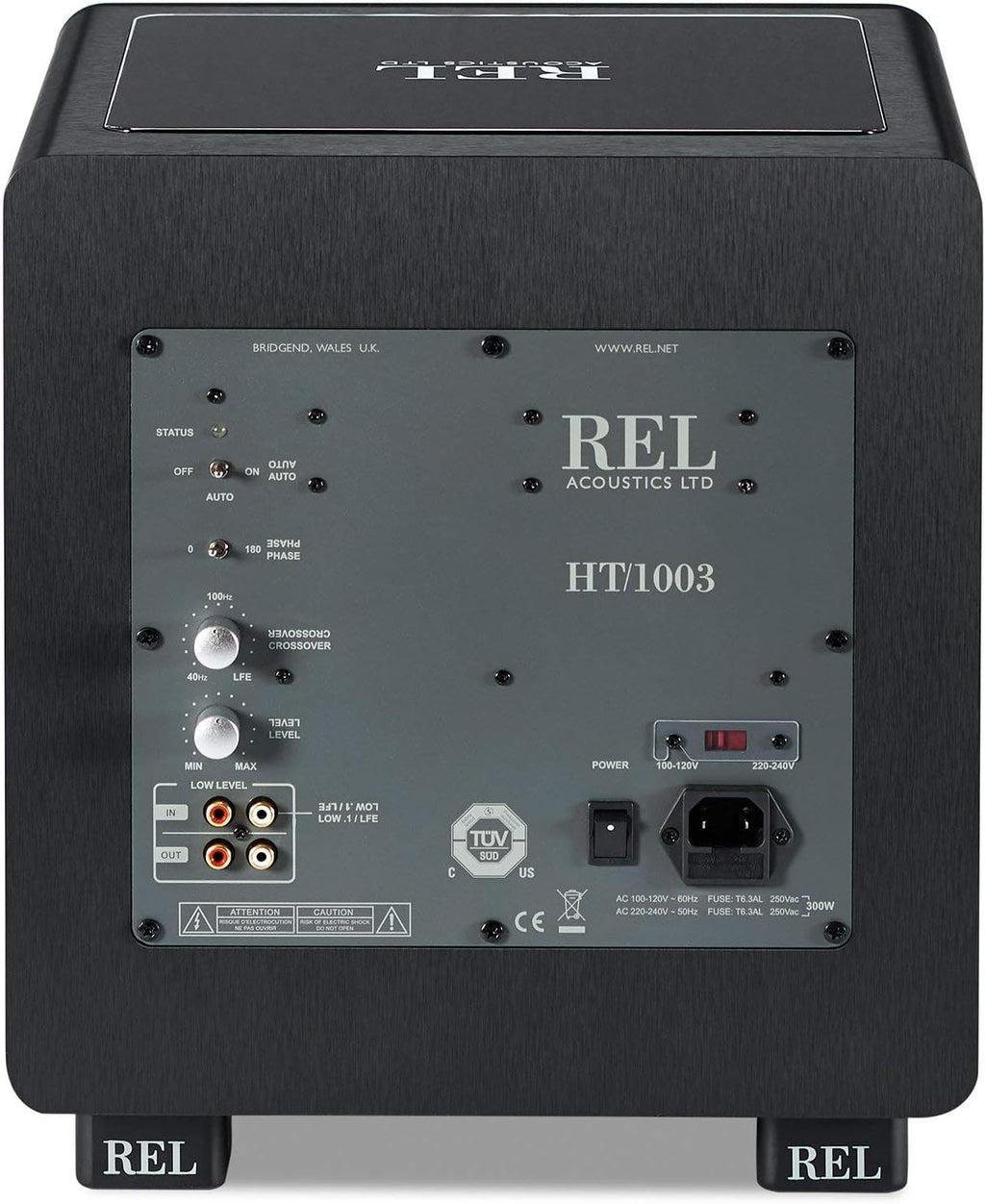 HT/1003 Subwoofer, Line Grained Black Composite U555709