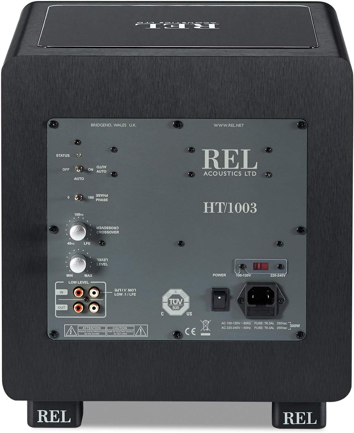 HT/1003 Subwoofer, Line Grained Black Composite U555709