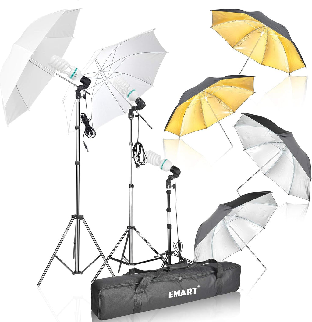 1575W 5500K Photo Video Studio Continuous Reflector Lights U5563