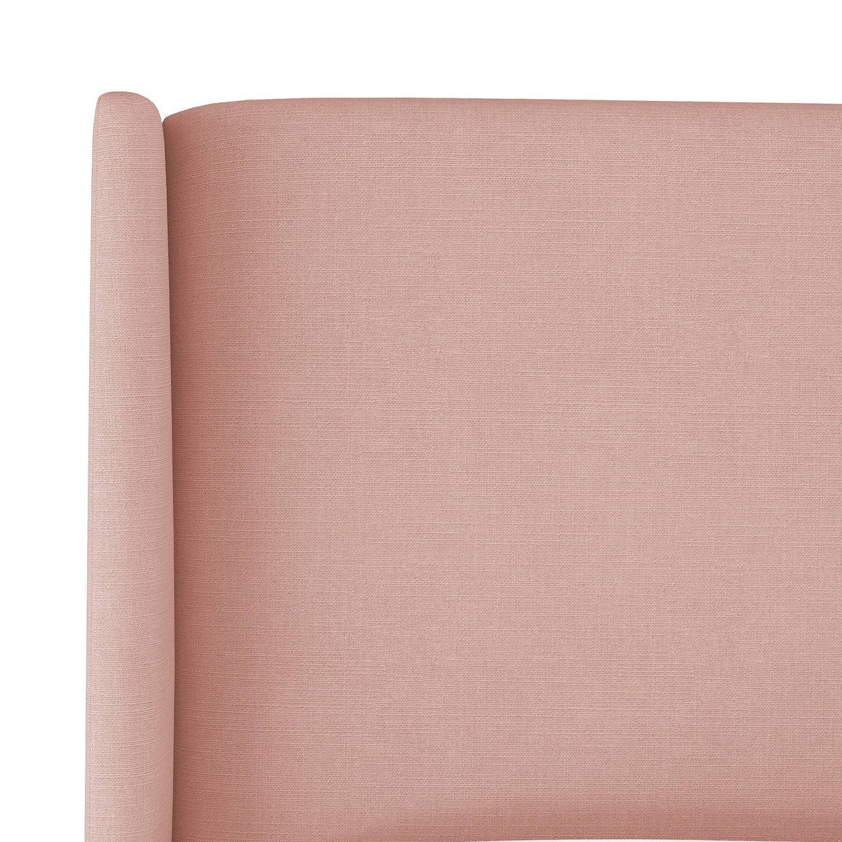 Blush Linen Wingback Headboard J143
