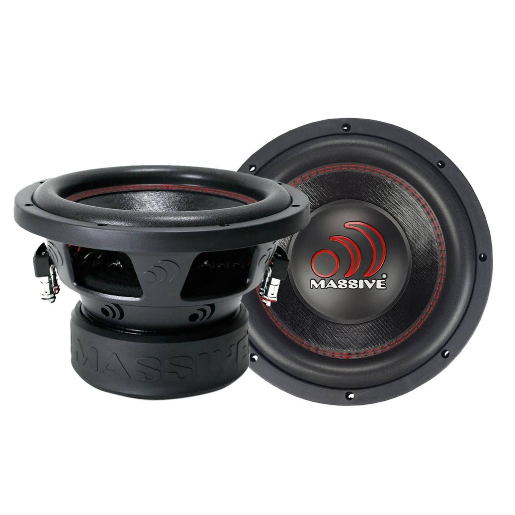 Dual 15 inch Car Subwoofer 4 ohm 1400W 700 rms C543