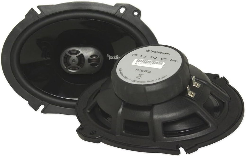 2 Pairs Of 130W 6x8 3-Way Car Stereo Speakers S81353