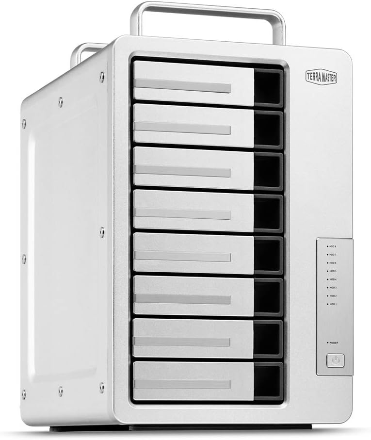 2-Bay External Hard Drive Enclosure RAID Storage N709300