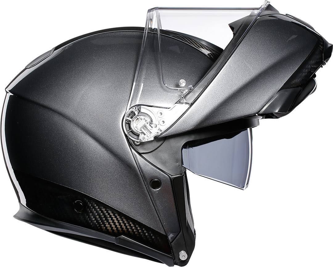 Carbon/Dark Grey Modular Helmet C680