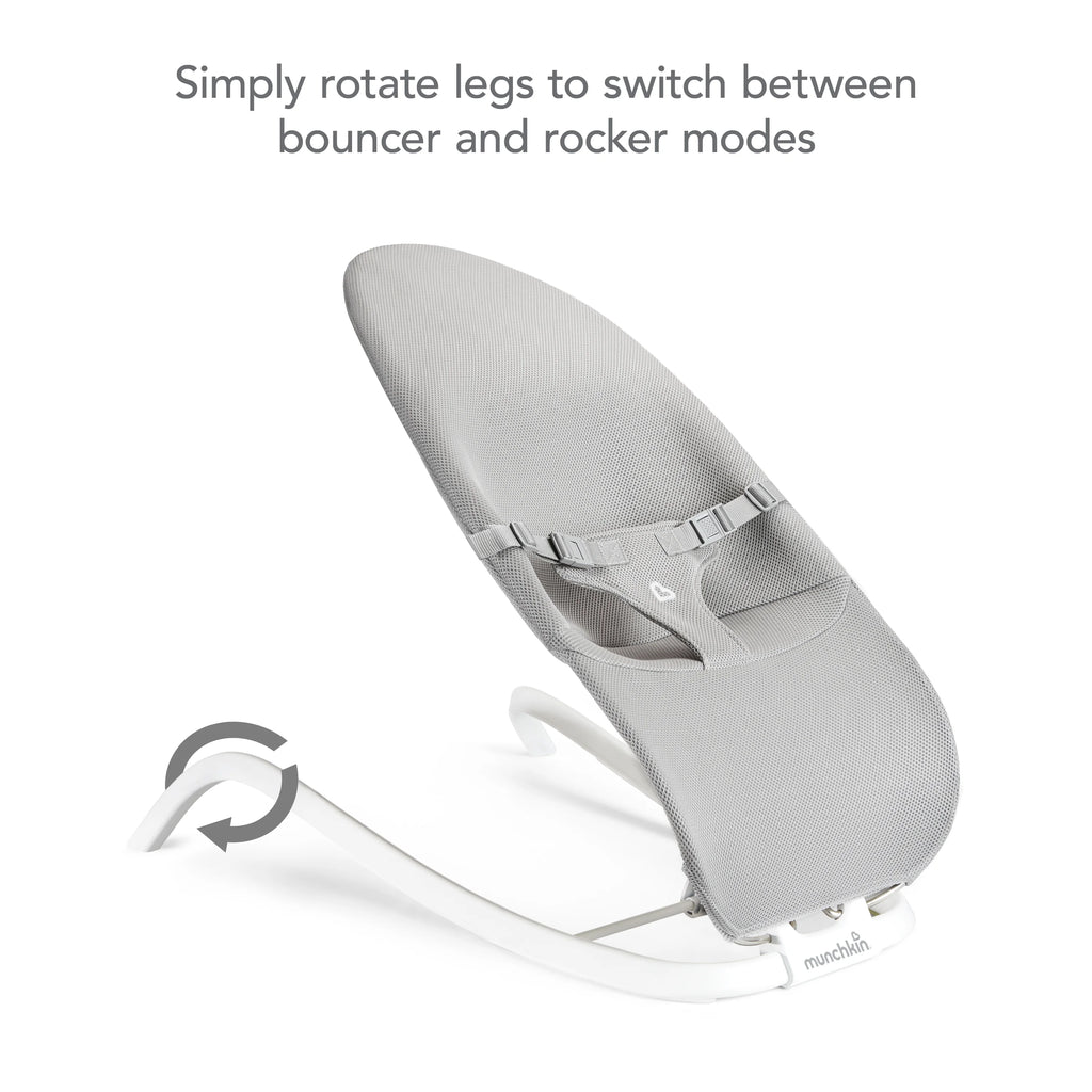2-in-1 Baby Bouncer & Rocker, Lightweight & Compact W9759