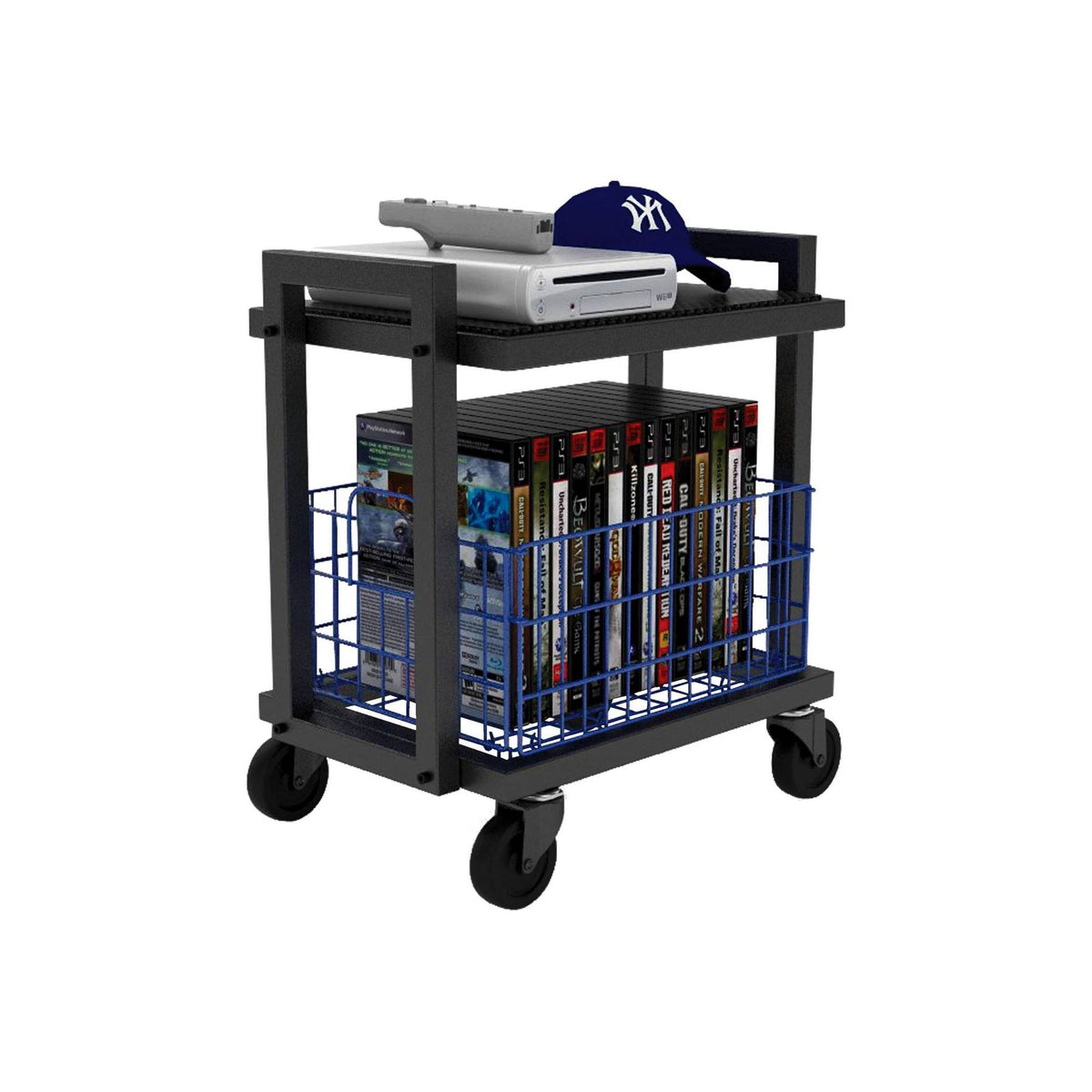 2-Tier Cart System - Black I3192