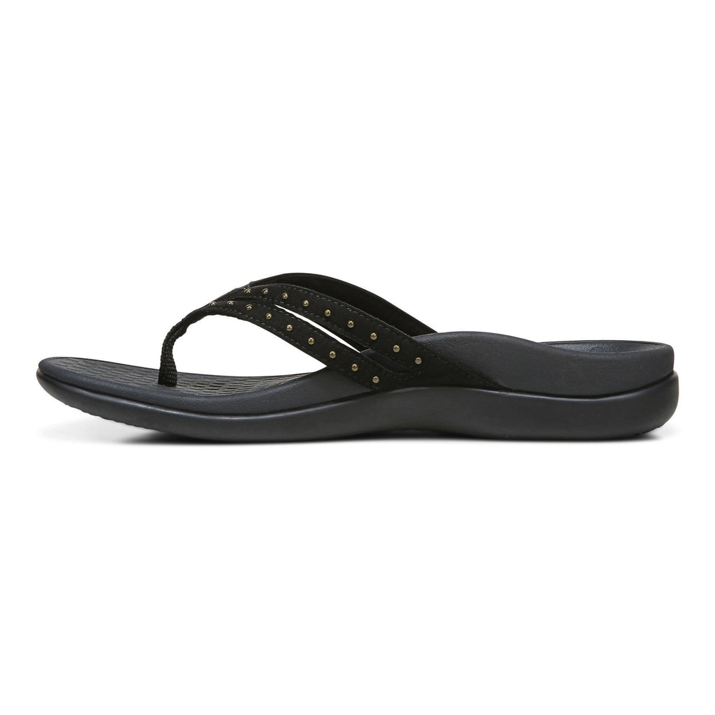 Slate Grey Toe Post Sandal U446622