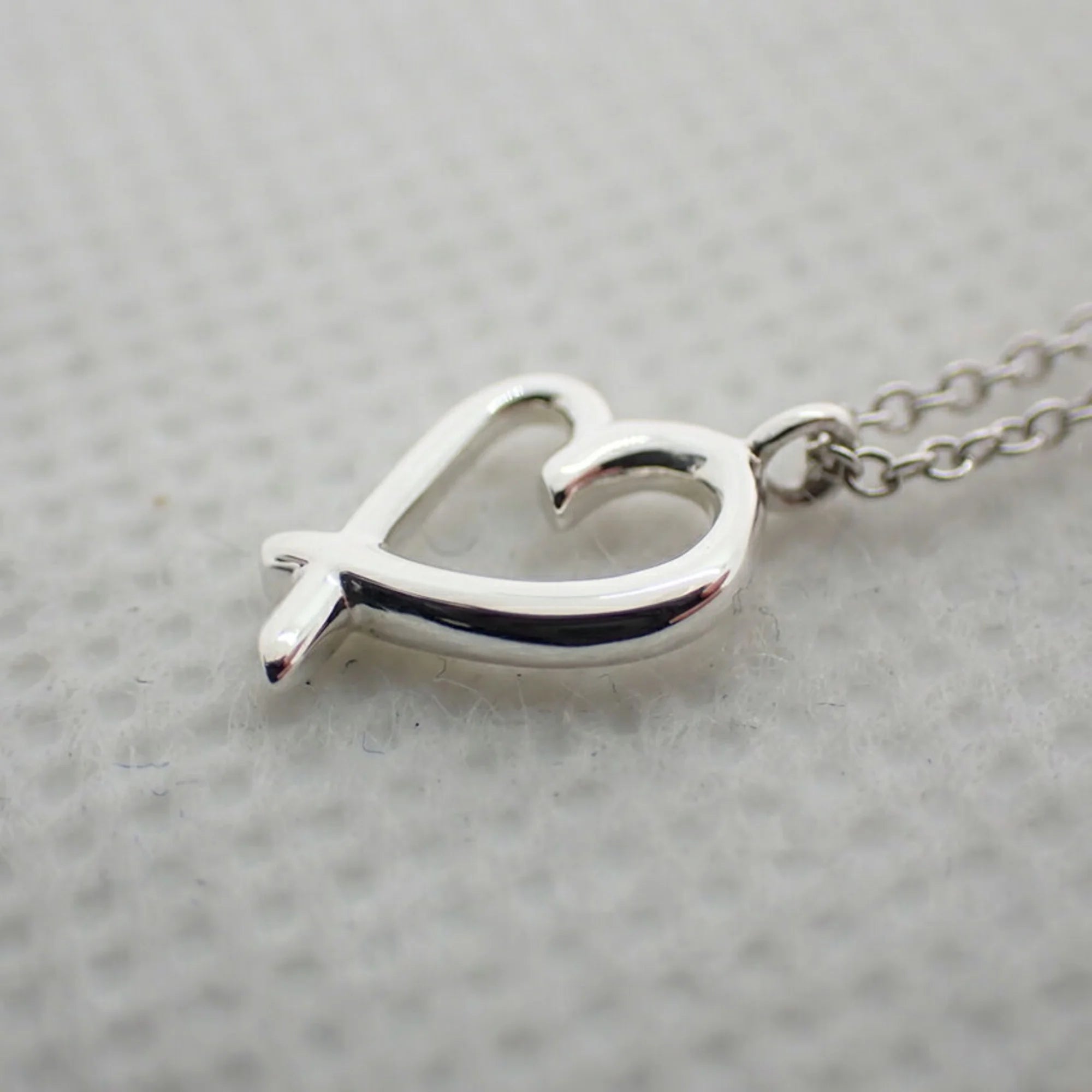 925 Loving Heart Pendant Necklace I501