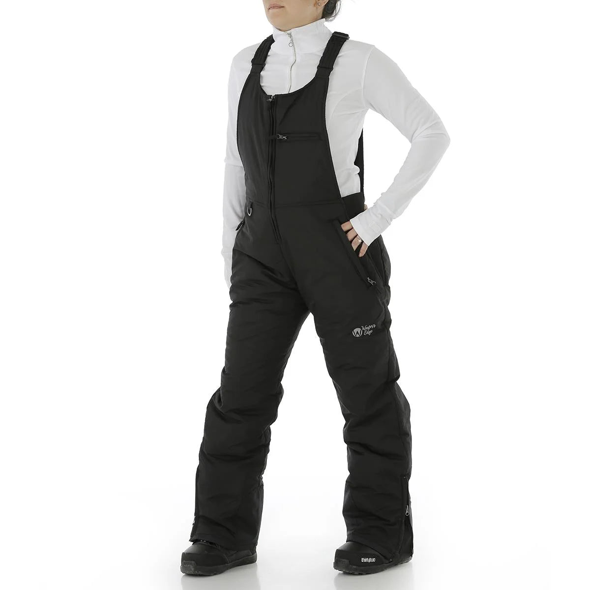 Black 3XL Snow Bib E718267