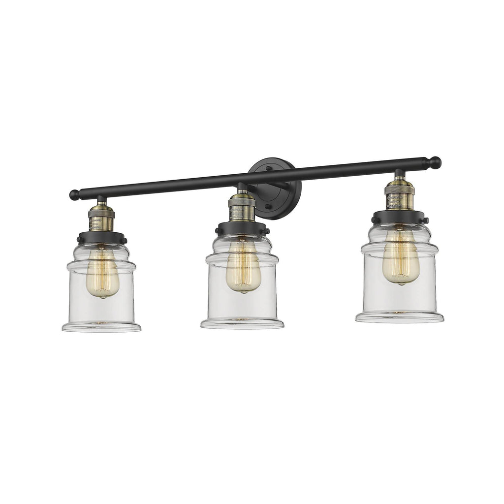 Antique Brass 3 Light LED Bath Vanity Light P973556