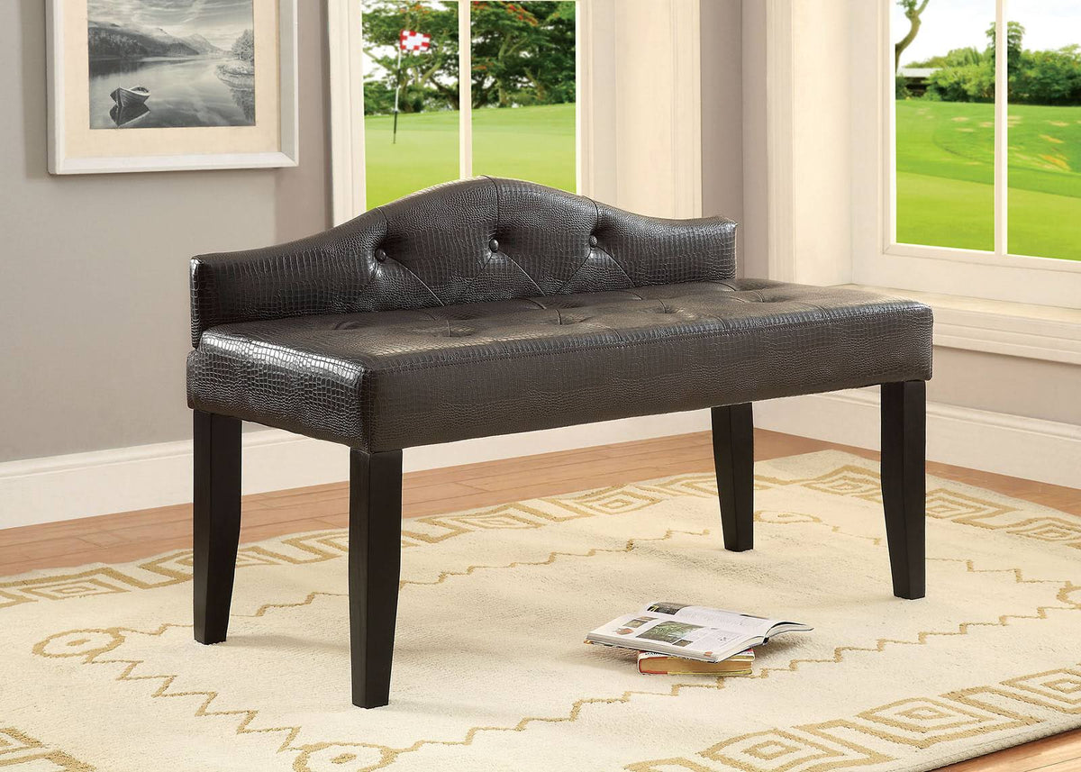 Brown Small Bench X2885