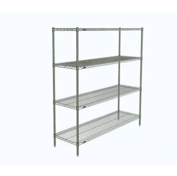 Chrome Shelving Unit, 5 Shelves Z629633