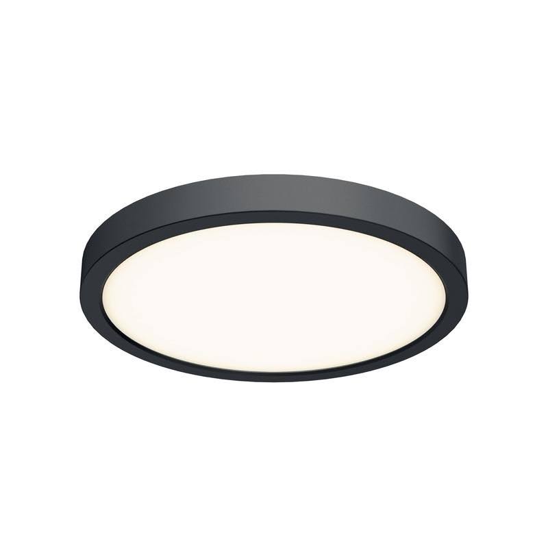 Satin Nickel LED Round Flush Mount Z122