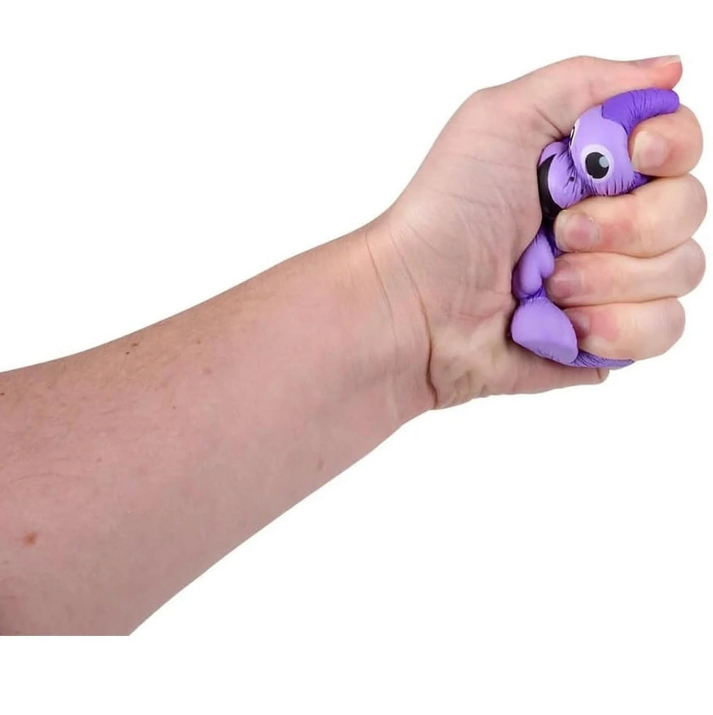 4 Pack Squish Monkey Stress Toy Y89862