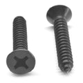 Black Oxide Flat Head Sheet Metal Screws N90411