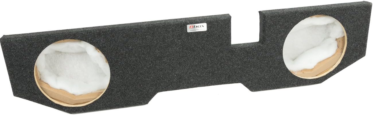 Charcoal 10 Inch Sealed Carpeted Subwoofer Enclosure U27708