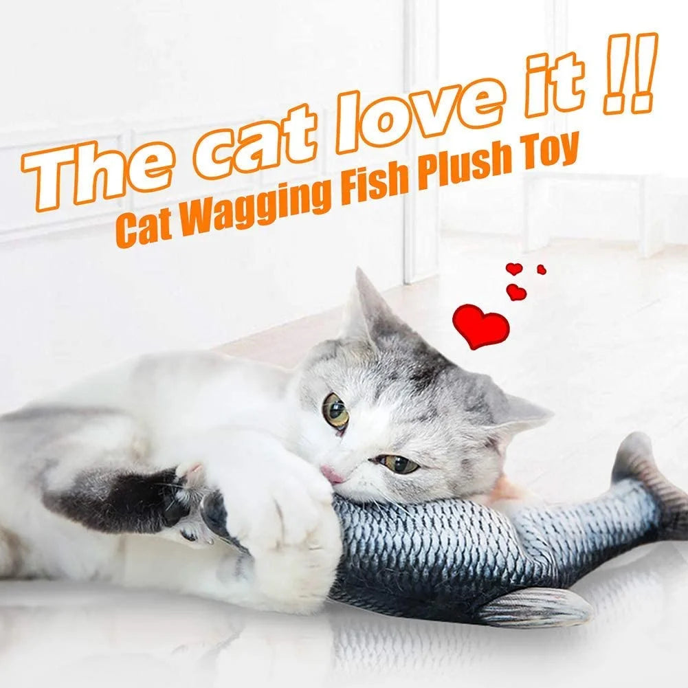 Electric Flopping Cat Kicker Fish Toy M317