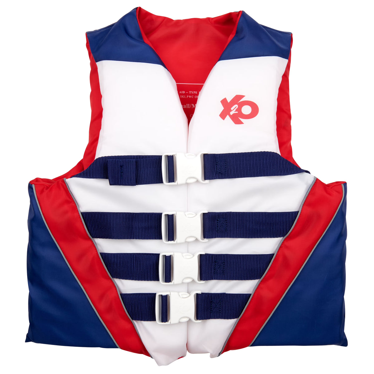 Red, White, and Blue Life Vest and Jacket X656