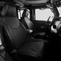 Red PU Leather Car Seat Covers for 2013-2017 Jeep Wrangler JK 4 Door E400414