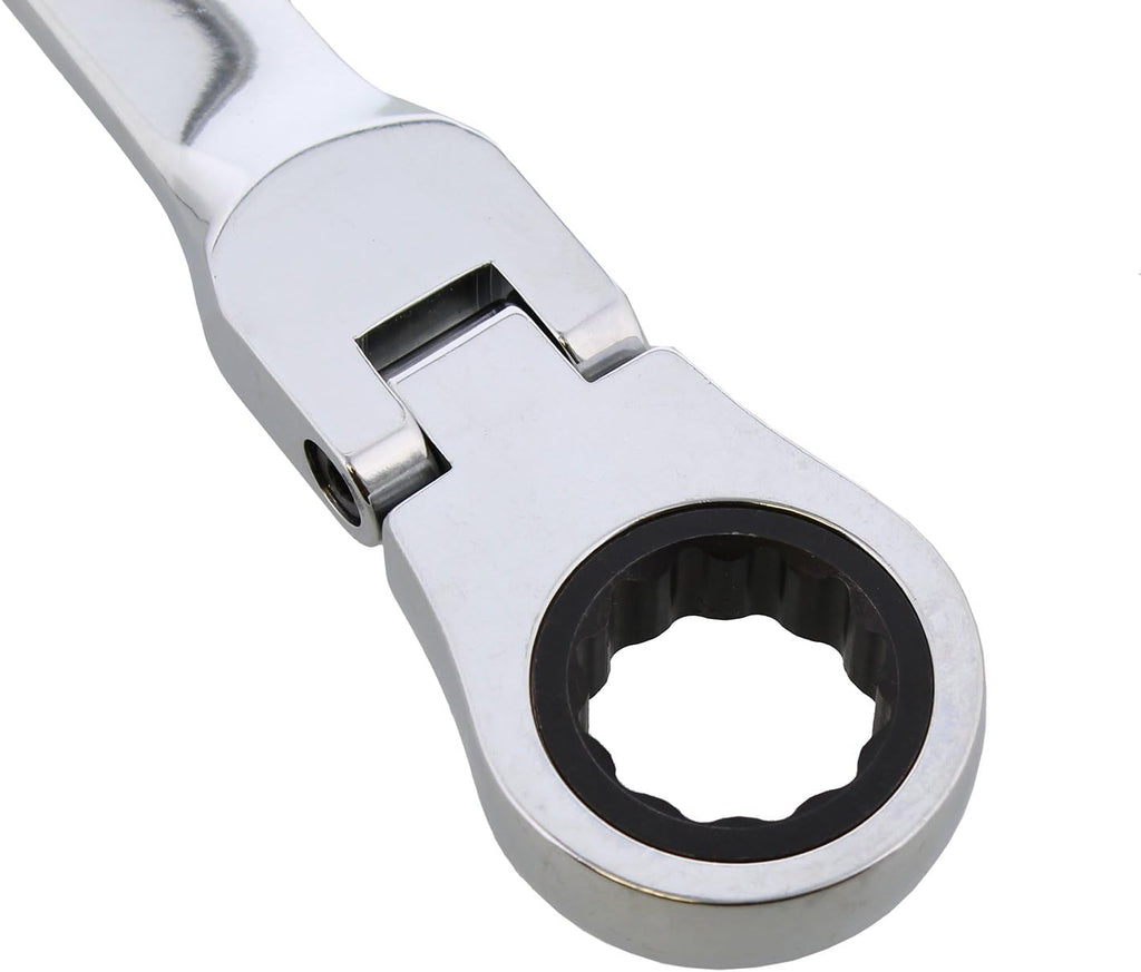 5pc Ratcheting Wrench Set Double End Flex Head Metric R673