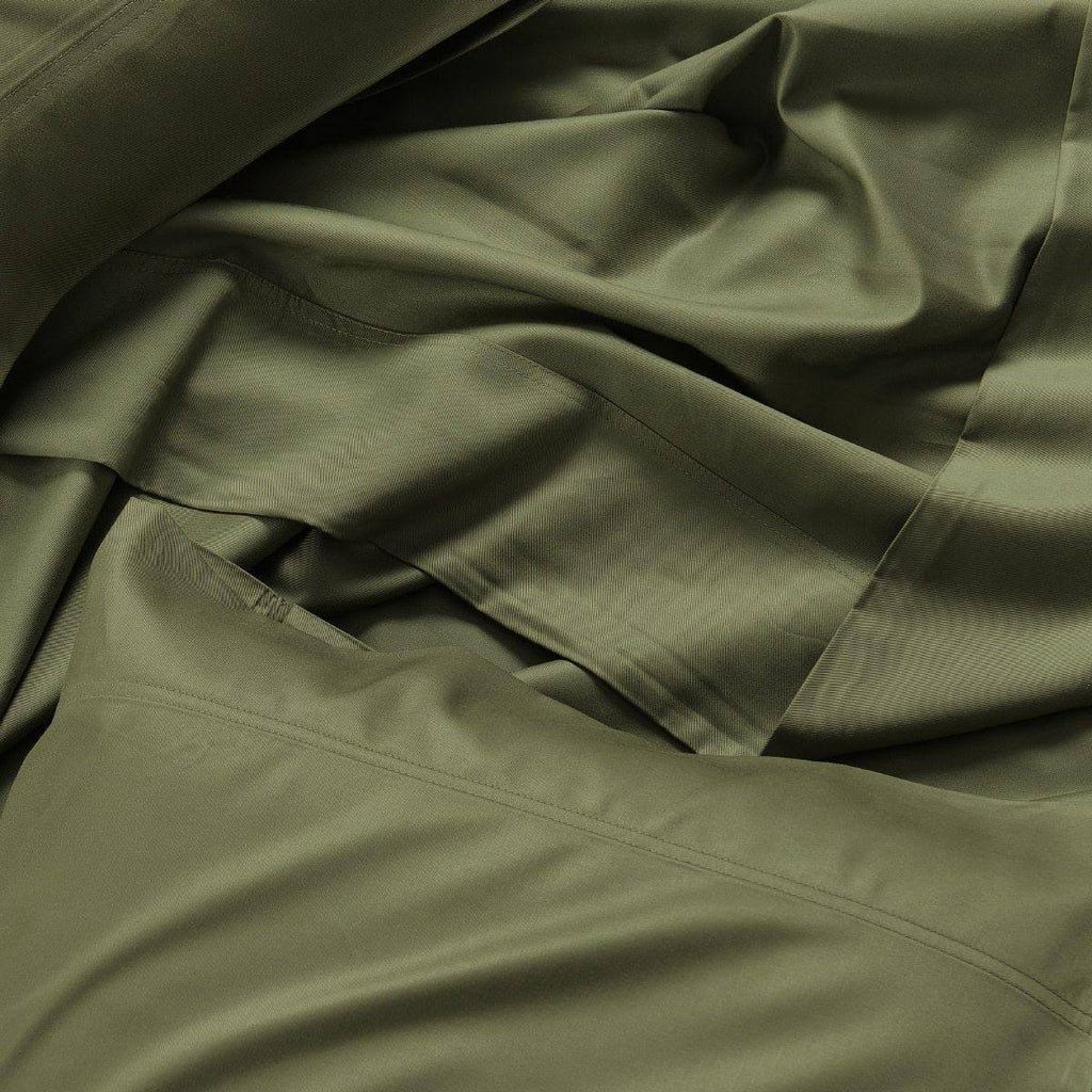 100% Bamboo Sheets 600 Thread Count Full Gray L25780