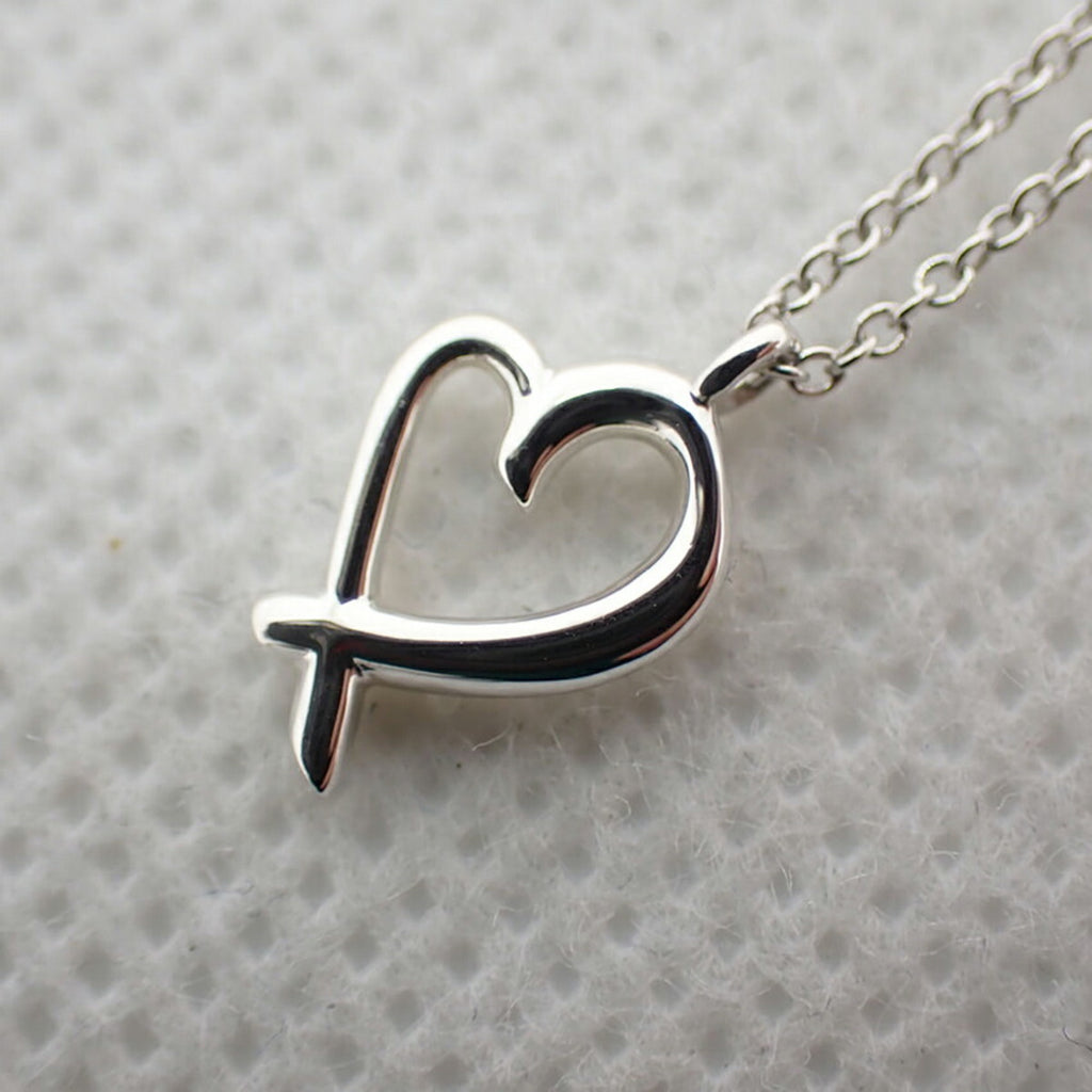 925 Loving Heart Pendant Necklace I501