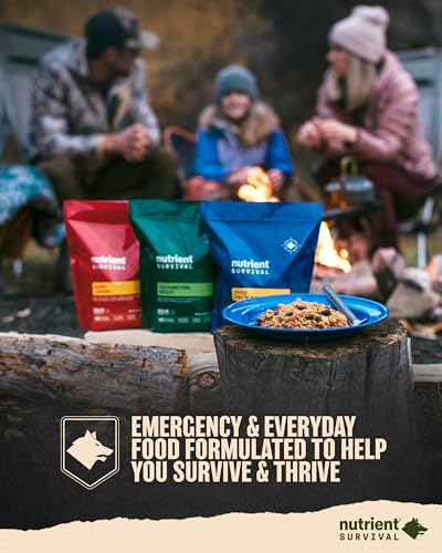 MRE Homestyle Scramble Eggs, Ready to Eat Meals (9 Servings) Freeze Dried Emergency Food Supply C192