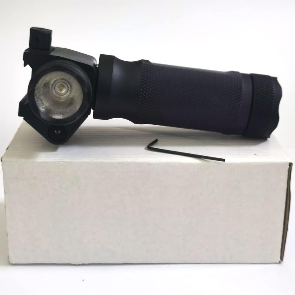 Pack of 2 Green Tactical Flashlight with Strobe V830408
