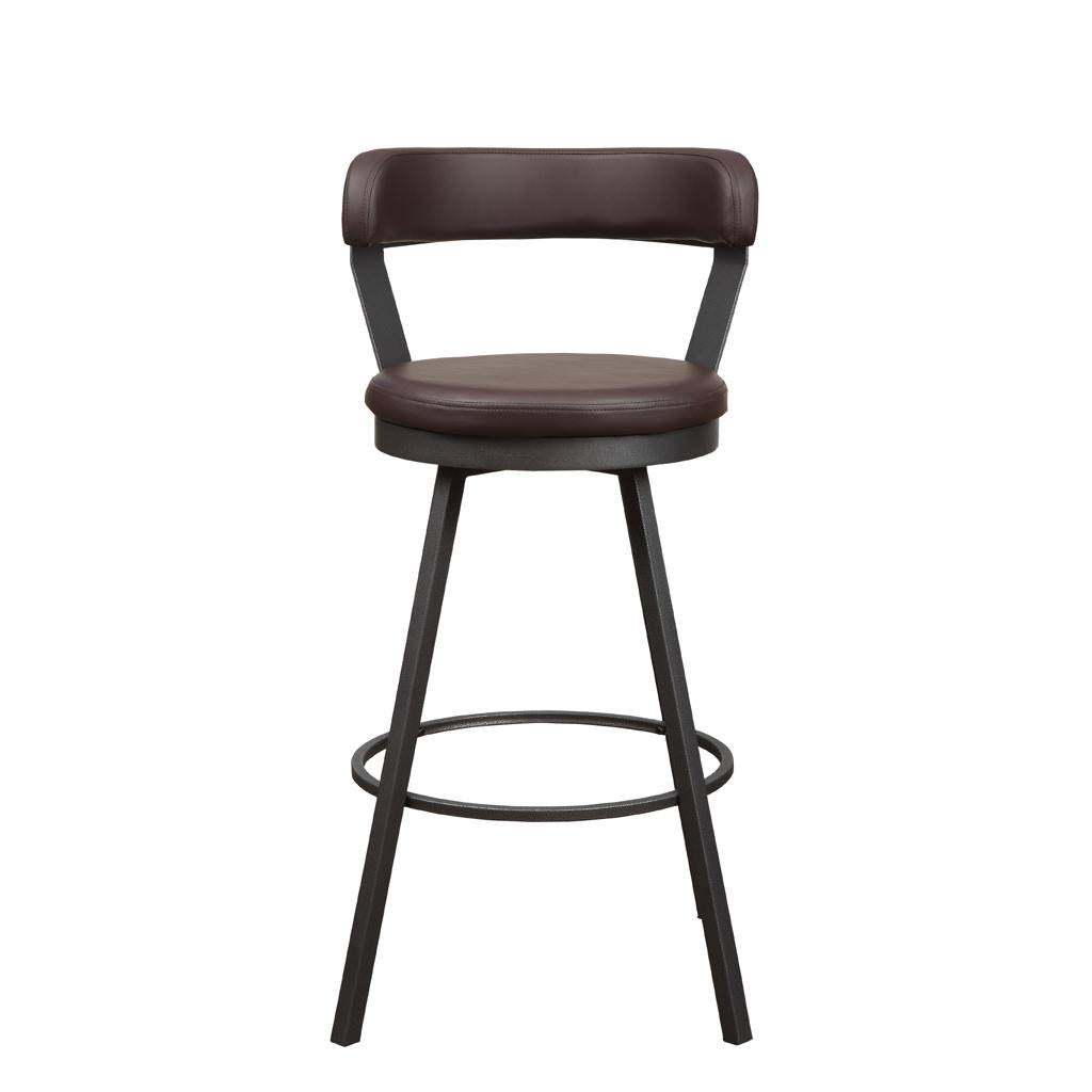 Brown Swivel Stool, Set of 2 J6312