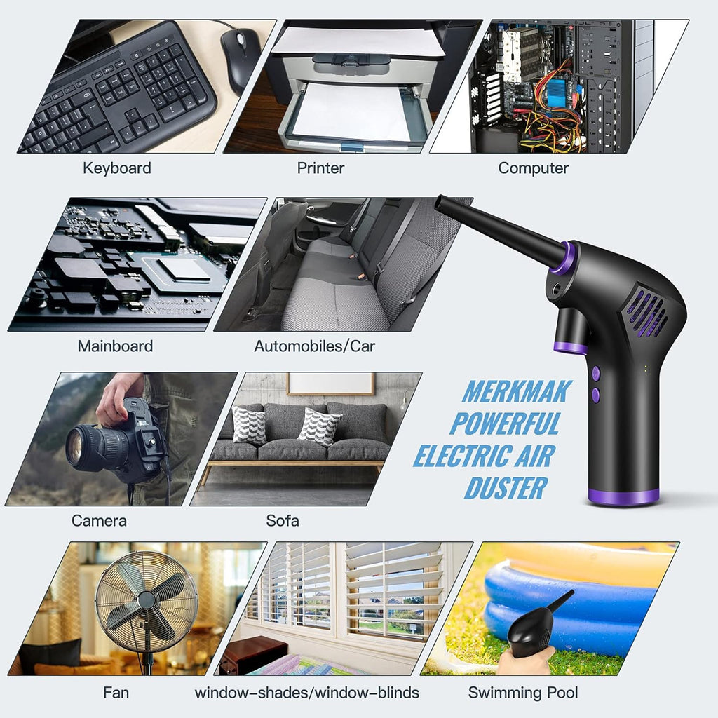 Electric Cordless Air Duster with 15000mAH Battery R4566