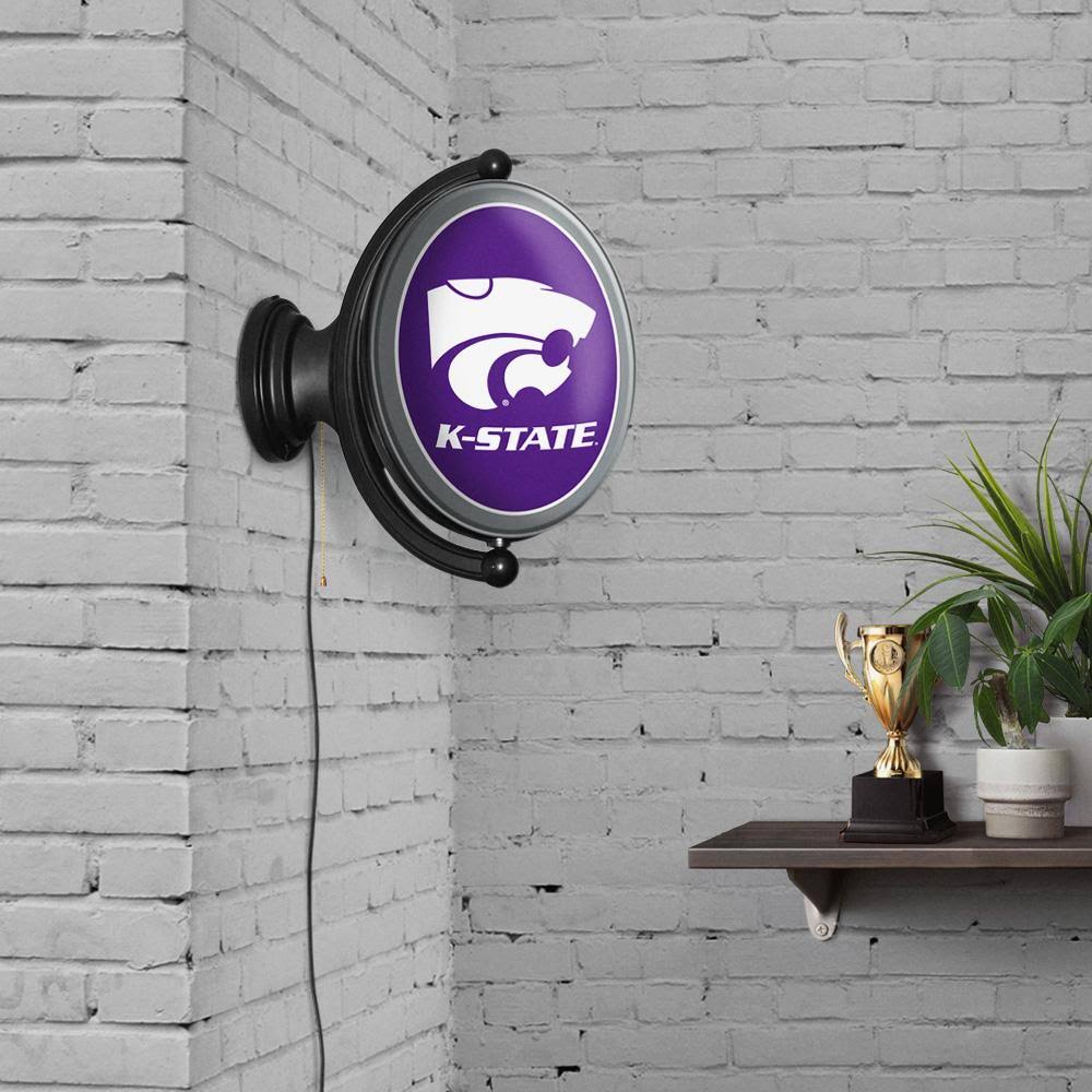 Purple Rotating LED Wall Sign C978