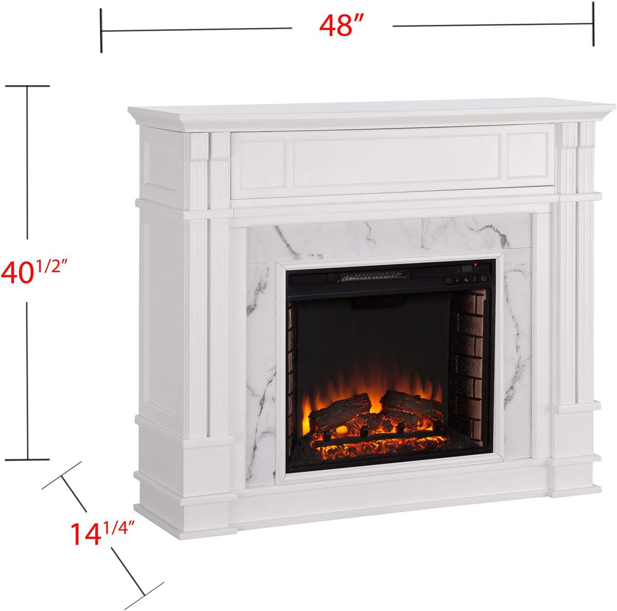 Electric Media Fireplace S320777