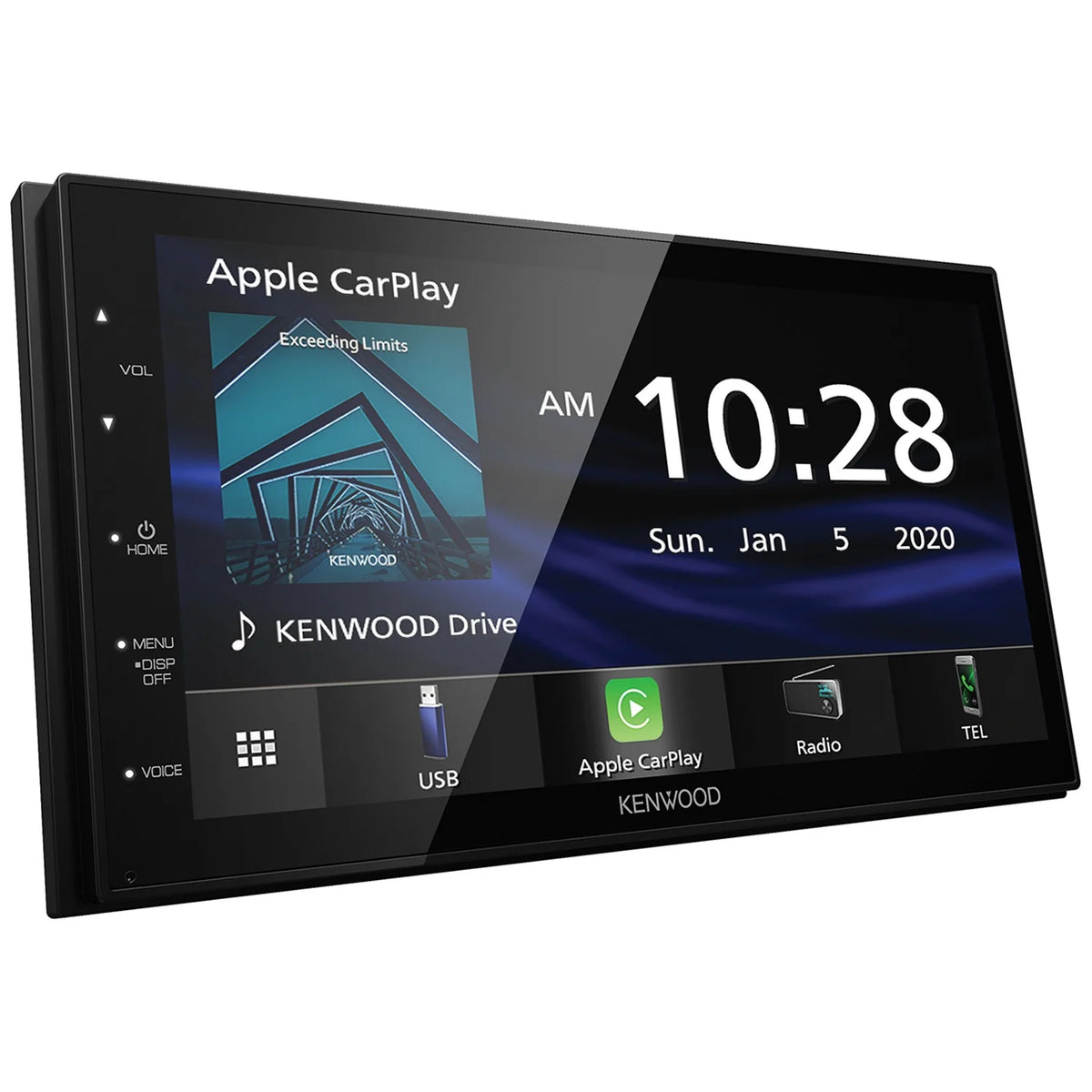 6.8" Double-DIN Multimedia Receiver with Bluetooth B808