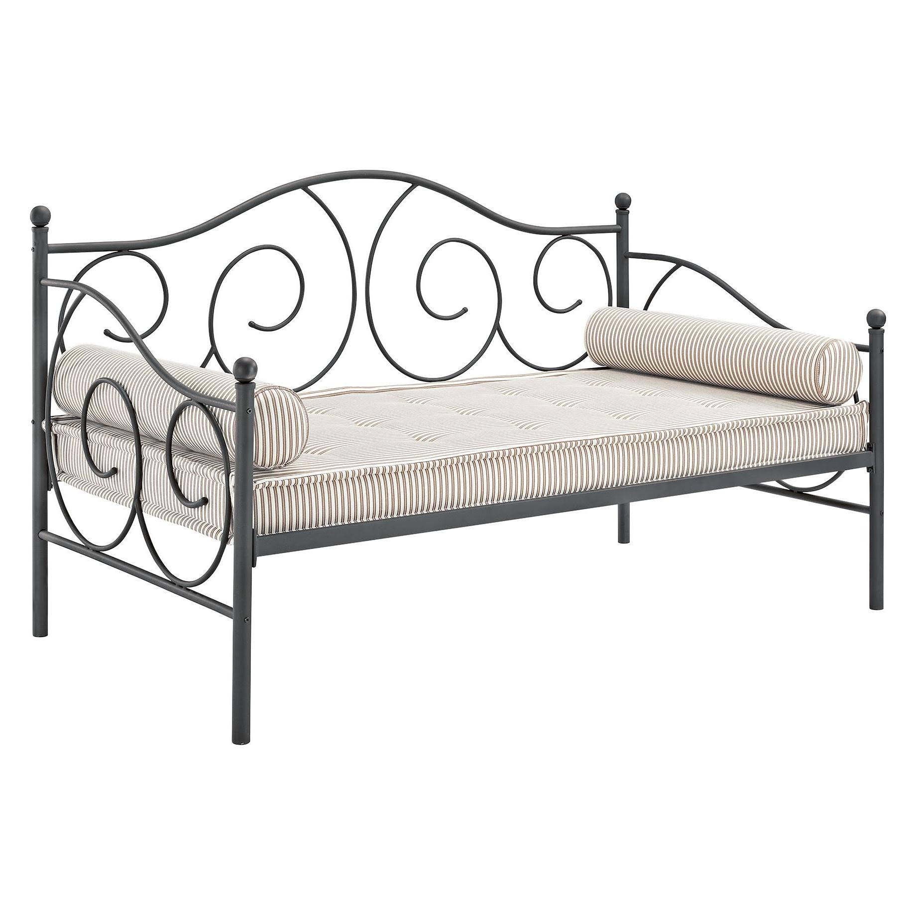 Twin Metal Daybed Silver B85187